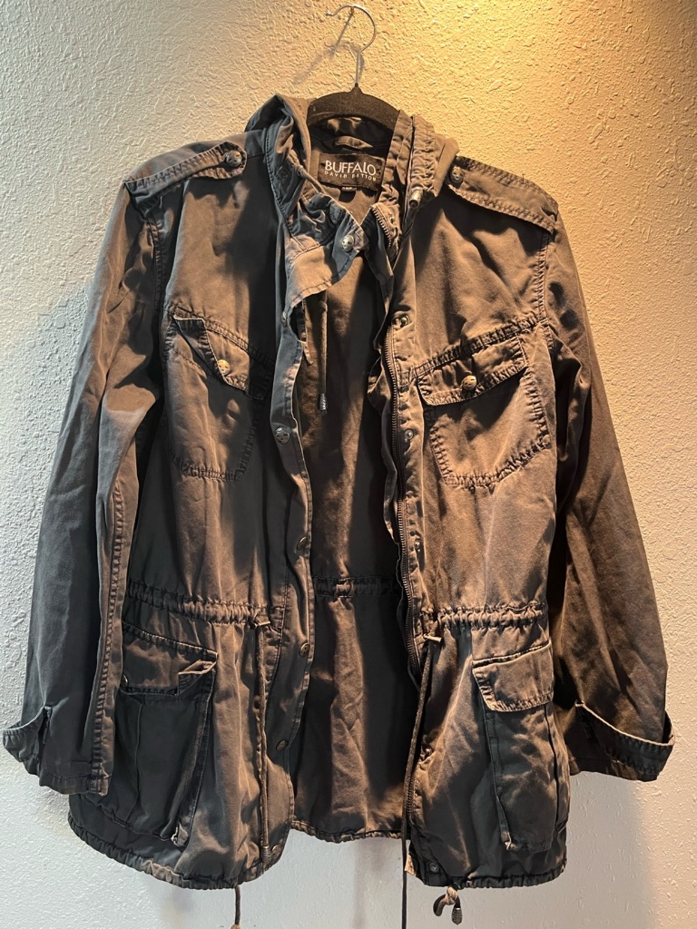 Buffalo David Bitton Black Lined Jacket